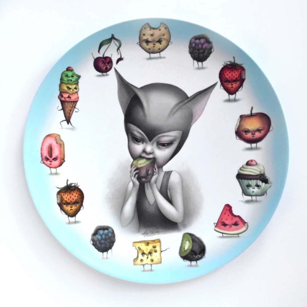 Mab Graves Just One Bite Bat Girl Limited Plate